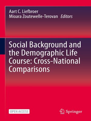 cover image of Social Background and the Demographic Life Course